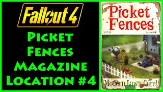 Fallout 4  Picket Fences  Combat Zone  4K Ultra HD [upl. by Anali]