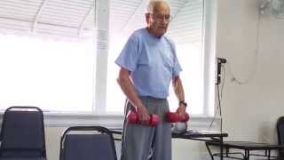 Jack Saylor 93YearOld Fitness Instructor [upl. by Lurlene536]