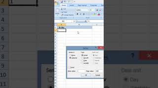 How to write serial numbers in excel excel exceltips exceltutorial exceltricks [upl. by Tellford]