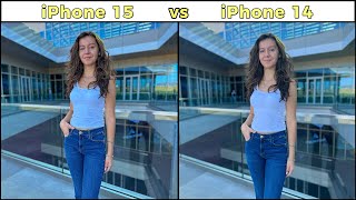 iPhone 15 vs iPhone 14 Camera Test [upl. by Nibuz847]