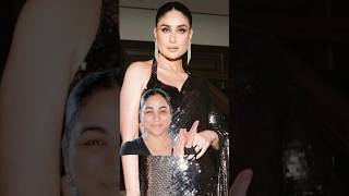 I Tried to Recreate Kareena Kapoor Khan’s Black Saree Look [upl. by Mccallion]