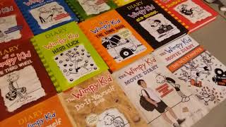 Diary of a wimpy kid book collection [upl. by Yraeg]