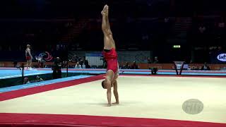 LANGENEGGER Florian SUI  2022 Artistic Worlds Liverpool GBR  Qualifications Floor Exercise [upl. by Lyrradal]