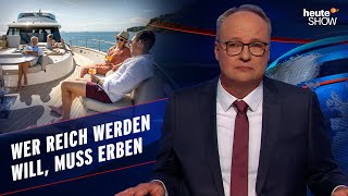 Wieso die Reichen immer reicher werden – und was sich darum ändern muss  heuteshow vom 01112024 [upl. by Gnilrets]