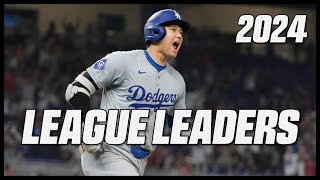 MLB  League Leaders of 2024 [upl. by Ulah]