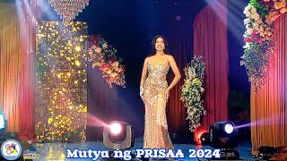 EVENING GOWN  MUTYA NG PRISAA 2024 [upl. by Lemieux319]