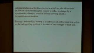 25 Electrochemical cells [upl. by Hey896]