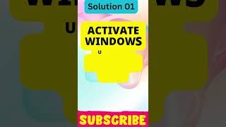 Fix Windows 10 Activation Error [upl. by Naleek385]