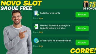 NOVO SLOT CASSINO PAGANDO 7 DE BÔNUS DE CADASTRO SAQUE FREE [upl. by Nonna]