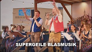 Supergeile Blasmusik  Dorfrocker feat Hergolshäuser Musikanten BlasmusikArrangement [upl. by Schnur]