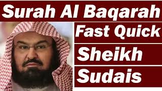 Surah Baqarah Fast Recitation Speedy and Quick Reading in 59 Minutes By Sheikh S [upl. by Anelagna421]