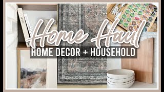 NEW HOME DECOR  HOUSEHOLD HAUL  KIRKLANDS AMAZON TARGET  MORE [upl. by Juxon]