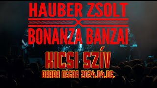 Hauber Zsolt X Bonanza Banzai  Kicsi szív I Barba Negra 20240406 I Music video [upl. by Wagstaff917]