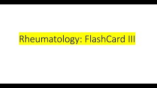 Rheumatology Flashcard III Eosinophilic Fasciitis Bengali [upl. by Samtsirhc]