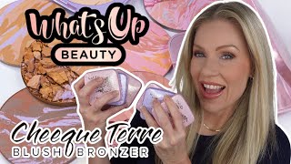 NEW What’s Up Beauty Cheeque Terre Blushes amp Bronzers \ ALL 8 Shades [upl. by Rufena]