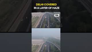 watch  Delhi covered in a layer of haze as air quality remains in very poor category trending [upl. by Camilla]