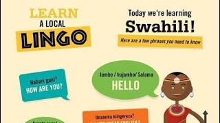 KISWAHILI LESSONS FOR BEGINNERS [upl. by Mroz601]