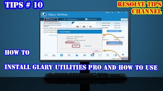 How to Install Glary Utilities Pro and How to use [upl. by Enelime]