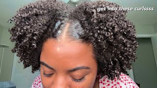 DETAILED Wash n Go Tutorial  Bringing my curls back to life pt 2  Natural Hair [upl. by Ashley]