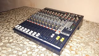 Testing Mixer Audio Soundcraft EFX 8 [upl. by Nosrettap]