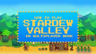 How to Play Stardew Valley in Multiplayer Mode [upl. by Roper337]