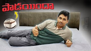 Frido Ultimate Mattress Topper Review  Telugu Tech Tuts [upl. by Jud]