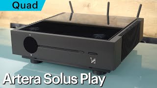 Quad Artera Solus Play – компактный CDресивер для аудиофилов [upl. by Kal]