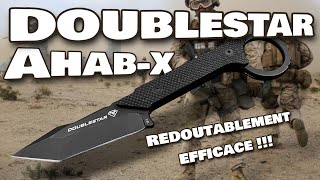 Doublestar quotAhabXquot  un couteau de défense EDC redoutable au nom imprononçable [upl. by Ethban]