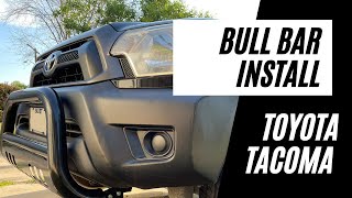 Bull Bar install for Tacoma [upl. by Bergman]