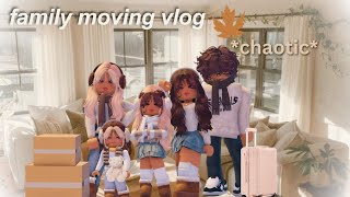 ༘♡ ⋆｡˚ family moving vlog 📦  the smiths family 🍂  berry avenue📍 [upl. by Austen]