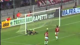 25 Agosto 1996 Supercoppa Italiana MilanFiorentina 12 [upl. by Merrick593]