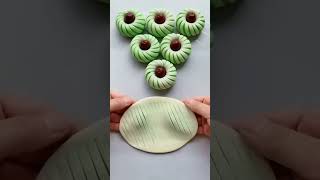 💖satisfying amp creative dough pastry recipe 🍞 bread rolls bun shapes shortvideoviral [upl. by Henrique]