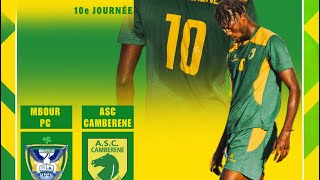 MBOUR PC vs ASC CAMBERENE  2e mitemps en direct [upl. by Ocirederf767]