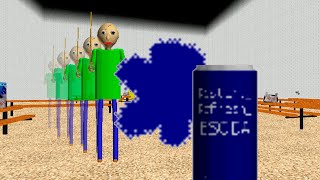 Baldi is Super Fast but I have Infinite BSODA  Baldis Basics Classic BSODA Challenge [upl. by Htyderem]