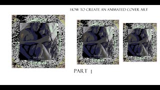 How to create an animated cover art in Photopad  Photopad Tutorials Part 1 [upl. by Dorian]