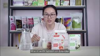 Fat blaster milkshake for lose weight health food [upl. by Knoll]