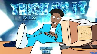 Quandale Dingle  Thick Of It Animated KSI DISS [upl. by Namajneb541]