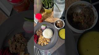 Dry fish bharta  Northeast thali is incomplete without dry fish ki chutney shorts youtubeshorts [upl. by Ezzo735]