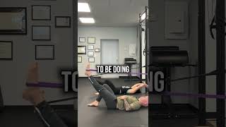 Deadlift Warm Up Routine Banded Hip Extension [upl. by Amann]