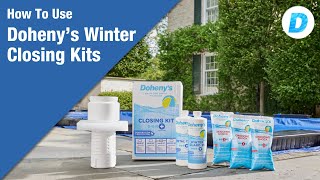 How To Use The Dohenys Winter Closing Kit [upl. by Boles814]