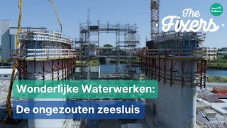 Naar een zoutloze zeesluis in IJmuiden  4 Wonderlijke Waterwerken  The Fixers [upl. by Lowe979]