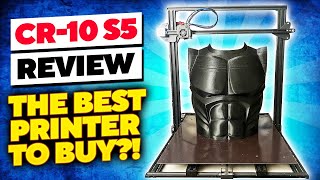 Creality Cr10 S5 3D Printer Review [upl. by Epuladaugairam357]