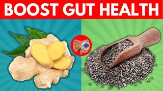 Top 15 Best Foods For Gut Health And Digestion [upl. by Rekoob]