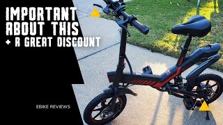 the Sailnovo 14quot Electric Bike  Reviews Summary [upl. by Synned]