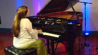 Simone Dinnerstein plays Glass and Bach  Live from the WRTI 901 Performance Studio [upl. by Aneer]