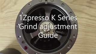 1Zpresso K Series Calibration Guide [upl. by Tiduj]