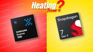 Snapdragon 7 Gen 3 Vs Exynos 1580  Antutu Score amp Benchmark  Heating issue [upl. by Seltzer]