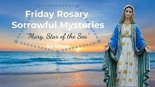 Virtual Rosary Friday  Sorrowful Mysteries  Friday Rosary  Follow Along Rosary  Meditation [upl. by Zaremski]