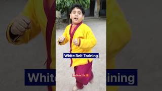 White Belt Training shorts [upl. by Ttenrag]