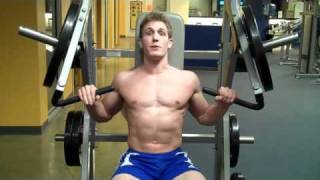 How To Incline Chest Press Hammer Strength [upl. by Koralie84]